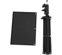 TOMETURE Trípode Proyector Portátil con Soporte para Mesa y Rodillo Bicicleta, Base de Suelo con Bandeja de Abs y Hierro para Oficina y Discursos