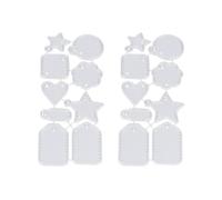TOMETURE Troquel de Corte Reutilizable y Ligero 2piezas para Etiquetas Colgantes de Hierro para Creatividad E Inteligencia en Manualidades Infantiles