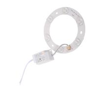 TOMETURE Ventilador de techo empotrable con luz LED - Reemplazo de panel de luz LED - Módulo de panel de iluminación circular para espacios domésticos y comerciales, 4,3 pulgadas, 9 W
