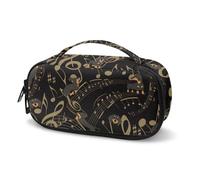 Tomeusey Dachshund Music - Estuche de viaje con enfriador de insulina, bolsa de almacenamiento para diabetes, medidor de glucosa, bolígrafo de insulina y suministros para diabéticos, estuche de viaje