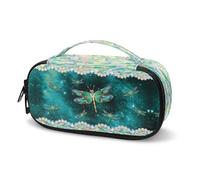 Tomeusey Dragonfly - Estuche de viaje con enfriador de insulina, bolsa de viaje aislada para bolígrafos de insulina, viales de insulina, medidor de glucosa, bolsa para diabéticos, accesorios para