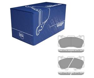 TOMEX brakes Juego de pastillas de freno Delantero con avisador acústico de desgaste TX 19-93 Juego de pastillas de freno Compatible con FORD USA Mustang VI Coupé Mustang VI Cabrio