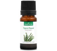 TOMILLO TIMOL - 10 mL - Aceite Esencial Orgánico de Calidad Superior - 100% Puro, Natural, Quimiotipado y Certificado AB