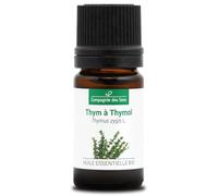 TOMILLO TIMOL - 5 mL - Aceite Esencial Orgánico de Calidad Superior - 100% Puro, Natural, Quimiotipado y Certificado AB