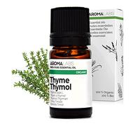 Tomillo Timol BIO (Thymus zygis - QT thymol) - 5 mL - Aceite Esencial Quimiotipado y Certificado AB - Defensas naturales & Salud respiratoria - Aroma Labs