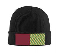 Tomioka Giyuu Haori Patrón Cálido de Punto Gorra de Hip Hop Gorra Sombrero de Exterior Otoño Invierno Gorros de Exterior para Hombres Mujeres Adultos