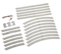 TOMIX 91028 N Gauge Fine Track Double Track Passing Rail Layout