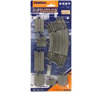 TOMIX 91088 Wide Tram Mini Rail Cross Set MX-WT Patrón N Gauge