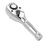TOMMARS 1/2 pulgadas de trinquete Stubby Mini trinquete de liberación rápida herramientas cabeza 72 dientes