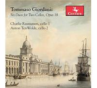 Tommaso Giordani : Six duos pour 2 violoncelles, op. 18. Rasmussen, Ten Wolde.