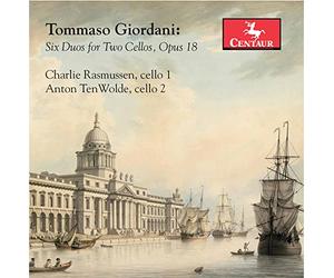 Tommaso Giordani : Six duos pour 2 violoncelles, op. 18. Rasmussen, Ten Wolde.