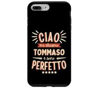 Tommaso Idea Regalo Personalizzata Nome Divertente Carcasa para iPhone 7 Plus/8 Plus