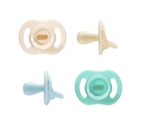 Chupete Ultra-light StayPut de Tommee Tippee, diseño de silicona de una sola pieza, 0-6m, paquete de 4