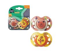Tommee Tippee 43335872 - Chupetes para bebés entre 6 y 18 meses (unisex, pack de 2)
