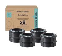 Tommee Tippee Recambio original para contenedor avanzado de pañales Twist and Click, paquete exclusivo de 8, fácil de cambiar y muy económico