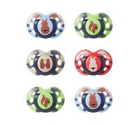 Tommee Tippee Chupete Fun, 18-36 meses, pack de seis chupetes simétricos sin BPA