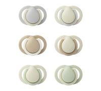 Tommee Tippee chupete para recién nacidos, pack de dos, 0-2 meses con tetina y escudo más pequeños para ajustarse a las bocas diminutas