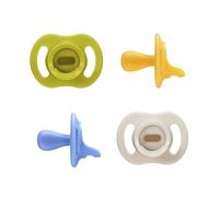 Chupete Ultra-light StayPut de Tommee Tippee, diseño de silicona de una sola pieza, 6-18m, paquete de 4