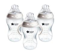 Tommee Tippee Closer to Nature - Added Cereal Bottle, Clear, 11 Ounce