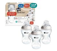 Tommee Tippee Closer to Nature - Added Cereal Bottle, Clear, 11 Ounce