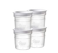 Tommee Tippee Recipientes Para Conservar La Leche 4 Unidades 60 ml Clear