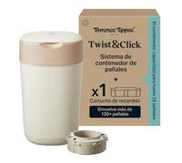 Tommee Tippee Contenedor Twist & Click Cartucho 10,5m Colores Crema