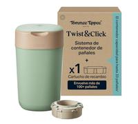 Tommee Tippee Contenedor Twist & Click Cartucho 10,5m Colores Verde