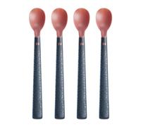 Tommee Tippee Heat Sense Weaning Spoons with BACSHIELD Antibacterial Technology and Long Anti-Slip Handles, 4m+, Pack of 4