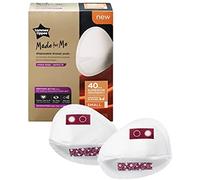 Tommee Tippee Discos de Lactancia Made for Me, Super Absorbentes, Suaves, Desechables y Multicapa, Grandes, Pack de 40
