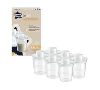 Tommee Tippee Dispensadores de leche en polvo, Recipientes de leche en polvo para bebés, Pack de 6, Capacidad para 8 cucharadas en cada dispensador, Perfectos para preparar tomas en viajes