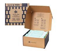 Tommee Tippee Eco-recambios para basura de pañales Twist & Click, GREENFILM Antibacteriano y duradero, embalaje compacto y ecológico, paquete de 18 unidades