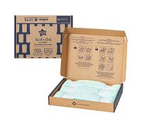 Tommee Tippee Eco-recambios para basura de pañales Twist & Click, GREENFILM Antibacteriano y duradero, embalaje compacto y ecológico, paquete de 3