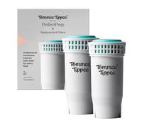 Tommee Tippee filtro de recambio para Perfect Prep, paquete de 2, Compatible con todas las máquinas Perfect Prep, El filtro antibacteriano elimina impurezas, contaminantes y bacterias
