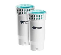 Tommee Tippee Filtro de repuesto Perfect Prep para preparadores de biberones Original y Day & Night, Pack de 2