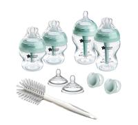 Tommee Tippee - Kit de arranque anticólico avanzado para recién nacidos, chupetes de flujo lento y sistema de ventilación anticólico, tamaños mixtos