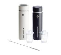 Tommee Tippee Kit Preparador de Biberones PrepGo, Enfría la Toma a la Temperatura Idónea en Dos Minutos, Portátil, Termo Caliente y Frío con Visor de Temperatura