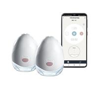 Tommee Tippee Made for Me - Extractor de leche doble eléctrico, manos libres, en sujetador de lactancia, portátil, silencioso, 1 masaje y 8 modos expresos, batería de 4 horas de duración