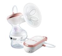Tommee Tippee Made for Me Sacaleches Eléctrico Individual, Succión Potente, Cómodo y Natural, Recargable por USB, Silencioso, Portátil, Modos de Extracción, Incluye Biberón, 1