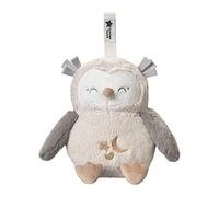 Tommee Tippee Peluche Quitamiedos y Duermebebés Deluxe para Bebés y Niños con Luz, OllieBúho, Sonido y Sensor de Llanto, 6 Sonidos Relajantes y Luz Nocturna, Recargable por USB y Lavable a Máquina
