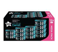 Tommee Tippee Recambios para papelera de pañales para Twist & Click y Sangenic TEC, paquete de 12