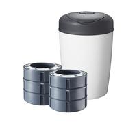 Tommee Tippee Simplee Contenedor para Pañales Incluye 6 Cartucho, Evita los Malos Olores y Gérmenes*, Soporte 100 % Reciclado