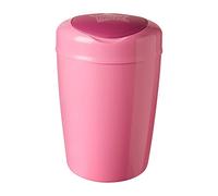 Tommee Tippee Simplee Sangenic - Contenedor de Pañales, Cubo para Desechar Pañales, Antibacteriano, Capacidad para 18 Pañales, Rosa