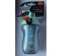 Tommee Tippee Sportee Botella - 12 + meses - Niña - Sueño grande - azul y verde, a prueba de derrames