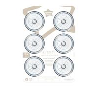 Tommee Tippee Tetinas Anticólico con Forma de Pecho, Silicona Suave, Flujo Medio, Pack de 6