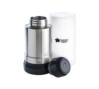 Tommee Tippee Closer to Nature Calienta Biberones Portátil, Ideal Para Viajar, Aislamiento Térmico, Termo de Acero Inoxidable, Tapa Antigoteo