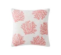 Tommy Bahama Coastal Home Decor con Cierre de Cremallera, Almohada lujosamente Suave para Cama o sofá, Color Coral