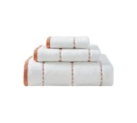 Tommy Bahama - Juego de Toallas de baño, decoración de baño de algodón Suave, Altamente absorbentes y de Peso Medio, Certificado Oeko-Tex (Ridley Solid Orange, 3 Piezas)