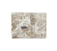 Tommy Bahama - Manta de Felpa, Ropa de Cama de Forro Polar, decoración Tropical del hogar para Cama o sofá (Costa Blanca Beige, 50 x 70 Pulgadas)