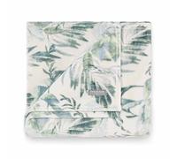 Tommy Bahama - Manta de Forro Polar de Felpa, decoración Tropical del hogar para Cama o sofá (Hojas de Papel Verde, 50 x 70 Pulgadas)