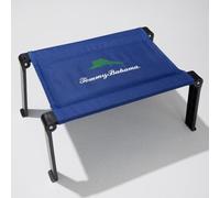 Tommy Bahama Mesa Plegable de Playa de Tela Ultra compacta, Mesa de Camping, reposapiés, Mesa de Picnic al Aire Libre